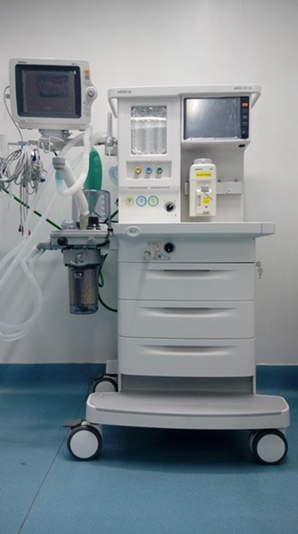 MINDRAY ANESTHESIA MACHINE WITH CARDIAC MONITOR